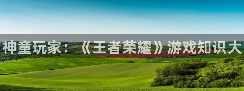 蓝冠娱乐平台注册资金多少:神童玩家:《王者荣耀》游戏知识大